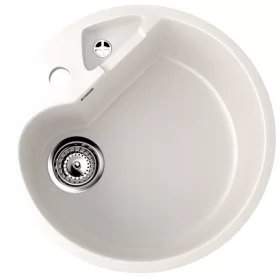 Мойка Ulgran белый D=505мм U108-331 в Тюмени - mebel-tymen.ru | фото