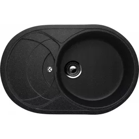 Мойка Ulgran чёрный 775х500мм U110-308 в Тюмени - mebel-tymen.ru | фото