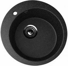 Мойка Ulgran чёрный D=495мм U405-308 в Тюмени - mebel-tymen.ru | фото