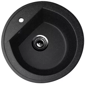 Мойка Ulgran чёрный D=500мм U103-308 в Тюмени - mebel-tymen.ru | фото