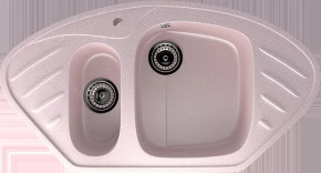 Мойка Ulgran розовый 940х495мм U105-315 в Тюмени - mebel-tymen.ru | фото
