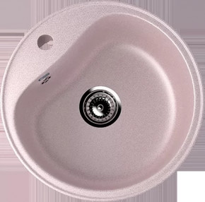 Мойка Ulgran розовый D=490мм U100-315 в Тюмени - mebel-tymen.ru | фото