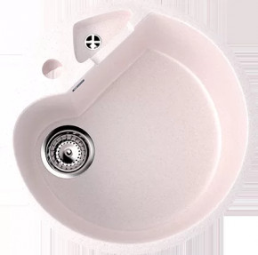 Мойка Ulgran светло-розовый D=505мм U108-311 в Тюмени - mebel-tymen.ru | фото