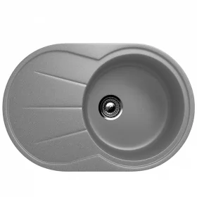 Мойка Ulgran тёмно-серый 750х480мм U503-309 в Тюмени - mebel-tymen.ru | фото