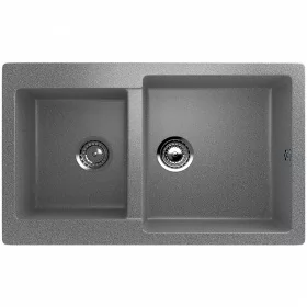 Мойка Ulgran тёмно-серый 770х500мм U505-309 в Тюмени - mebel-tymen.ru | фото