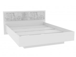 МС Софи Кровать парящая 1,4 м Белый/Бетон Светлый в Тюмени - mebel-tymen.ru | фото
