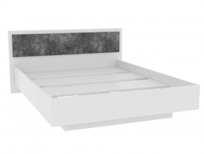 МС Софи Кровать парящая 1,6 м Белый/Бетон Темный в Тюмени - mebel-tymen.ru | фото