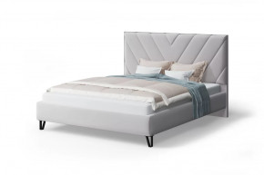 Мягкая кровать Аделия, 1200*2000 мм, серо-бежевый в Тюмени - mebel-tymen.ru | фото