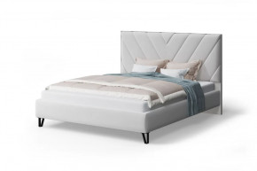 Мягкая кровать Аделия, 1600*2000 мм, серо-белый в Тюмени - mebel-tymen.ru | фото