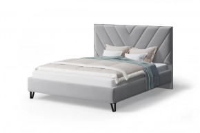 Мягкая кровать Аделия, 1600*2000 мм, серый в Тюмени - mebel-tymen.ru | фото