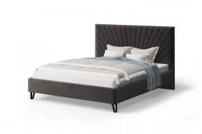 Мягкая кровать Лаура, 1600*2000 мм, кофе в Тюмени - mebel-tymen.ru | фото