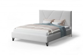 Мягкая кровать Мила, 1200*2000 мм, серо-белый в Тюмени - mebel-tymen.ru | фото