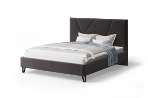Мягкая кровать Мила, 1400*2000 мм, кофе в Тюмени - mebel-tymen.ru | фото