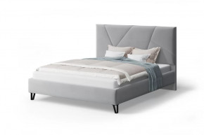 Мягкая кровать Мила, 1400*2000 мм, серый в Тюмени - mebel-tymen.ru | фото