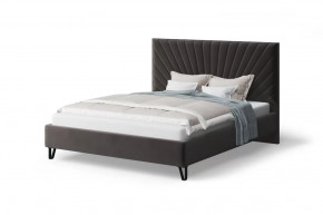 Мягкая кровать Сильвия, 1200*2000 мм, кофе в Тюмени - mebel-tymen.ru | фото