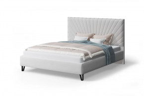 Мягкая кровать Сильвия, 1400*2000 мм, серо-белый в Тюмени - mebel-tymen.ru | фото