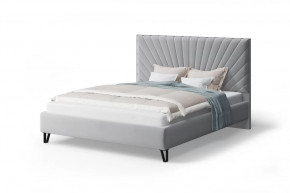 Мягкая кровать Сильвия, 1400*2000 мм, серый в Тюмени - mebel-tymen.ru | фото