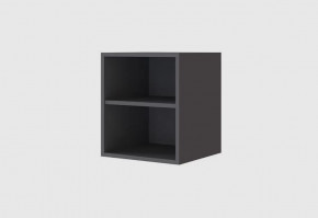 МЭНКС МГК-ТВ Куб для МГТ-1 (ш382*г354*в436мм), ЛДСП Серый графит в Тюмени - mebel-tymen.ru | фото