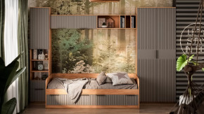 Набор детской мебели «Хилтон» №1 Дуб Крафт золотой, Графит матовый в Тюмени - mebel-tymen.ru | фото