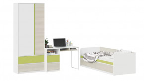 Набор детской мебели «Сканди» стандартный Дуб Гарден, Белая, Зеленый в Тюмени - mebel-tymen.ru | фото