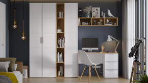 Набор детской мебели «Стелла» №2 Белый холст, Белый Жемчуг, Яблоня Беллуно в Тюмени - mebel-tymen.ru | фото