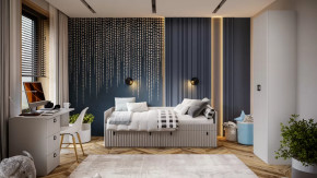 Набор детской мебели «Тиффани» стандартный №1 Белый снег, Белый софт в Тюмени - mebel-tymen.ru | фото