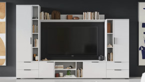 Набор мебели для гостиной «Агата» №4 Белый в Тюмени - mebel-tymen.ru | фото