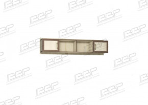 Надстройка с дверцами МС Верона для молодежи ЛДСП в Тюмени - mebel-tymen.ru | фото