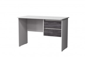 НАОМИ-детская Стол письменный (ш1200*г600*в800мм), ЛДСП Кашемир/Черный ясень в Тюмени - mebel-tymen.ru | фото