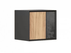 Неаполь ЛД.134060.000 Антресоль (Черный/Дуб Золотой) в Тюмени - mebel-tymen.ru | фото