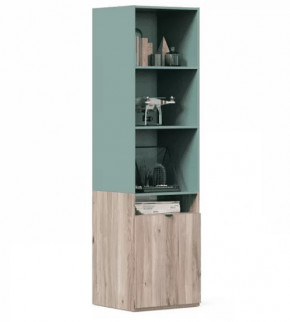 Нео ЛД.541040.000 Шкаф 540 (Сумеречный голубой/Дуб Маувелла) в Тюмени - mebel-tymen.ru | фото