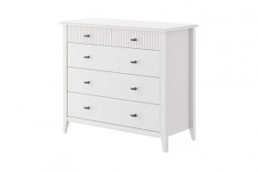Никеа Комод 5 ящиков Белый в Тюмени - mebel-tymen.ru | фото