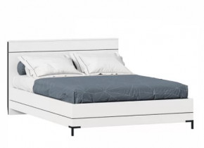 Норд ЛД.677140.000 Кровать двуспальная 1400 (Белый/Черный) в Тюмени - mebel-tymen.ru | фото