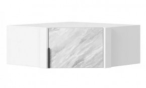 Норд ЛД.677360.000 Антресоль шкафа углового 45 гр (Белый/Статуарио) в Тюмени - mebel-tymen.ru | фото