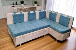 Обеденная зона угловая со спальным местом подушки маленькие в Тюмени - mebel-tymen.ru | фото