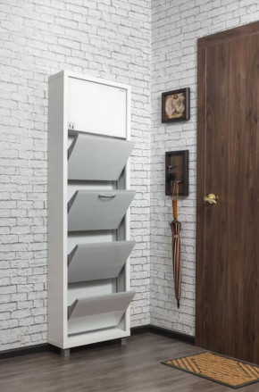 Обувница 4-х секционная Люкс Твикс ЛДСП в Тюмени - mebel-tymen.ru | фото