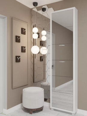 Обувница 6-ти секционная Люкс Зеркало в Тюмени - mebel-tymen.ru | фото