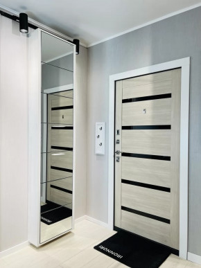 Обувница 7-ми секционная Лайт Зеркало в Тюмени - mebel-tymen.ru | фото