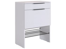 Обувница Баско белое дерево/белое дерево в Тюмени - mebel-tymen.ru | фото