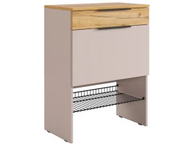 Обувница Баско кашемир/дуб крафт золотой в Тюмени - mebel-tymen.ru | фото