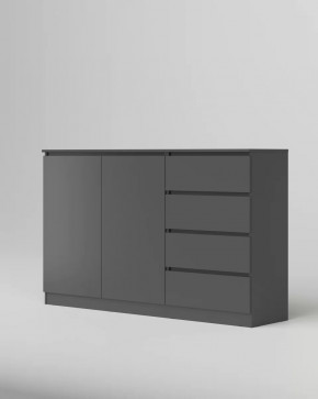 Охта Комод 1600.1/2 Графит в Тюмени - mebel-tymen.ru | фото
