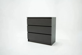 Охта Комод МК 800.1/3 Графит в Тюмени - mebel-tymen.ru | фото