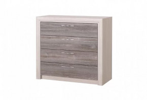 ОКТАВА Комод 4Я (4ящ) (ш1040*г470*в940мм), дуб клабхаус серый в Тюмени - mebel-tymen.ru | фото