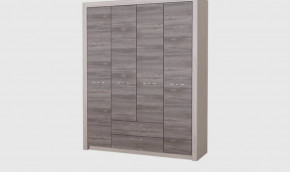 ОКТАВА Шкаф 4С2Я (4дв, 2ящ) (ш1740*г570*в2170мм), дуб клабхаус серый в Тюмени - mebel-tymen.ru | фото