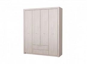 ОКТАВА Шкаф 4С2Я (4дв, 2ящ) (ш1740*г570*в2170мм), ясень анкор светлый в Тюмени - mebel-tymen.ru | фото