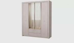 ОКТАВА Шкаф 4С2Я с 2мя зерк. (4дв, 2ящ) (ш1740*г570*в2170мм), ясень анкор светлый в Тюмени - mebel-tymen.ru | фото