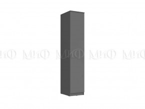 Пенал 1 створка Челси Графит в Тюмени - mebel-tymen.ru | фото