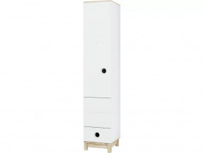 Пенал Амиго-1 Секция-2 Дуб сонома/Белый в Тюмени - mebel-tymen.ru | фото