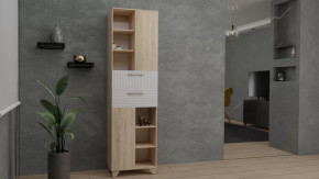 Пенал Копенгаген (Дуб Сонома/Белый матовый) в Тюмени - mebel-tymen.ru | фото