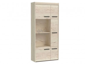 Пенал Мале м-4 широкий открытый, дуб галифакс белый в Тюмени - mebel-tymen.ru | фото